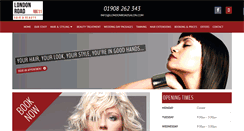 Desktop Screenshot of londonroadsalon.com